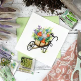 Quilling Card Wheelbarrow Garden (BL1277) - Image 4
