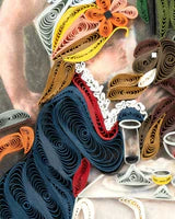 Quilling Card Luncheon of the Boating Party (AS0008) - Image 3