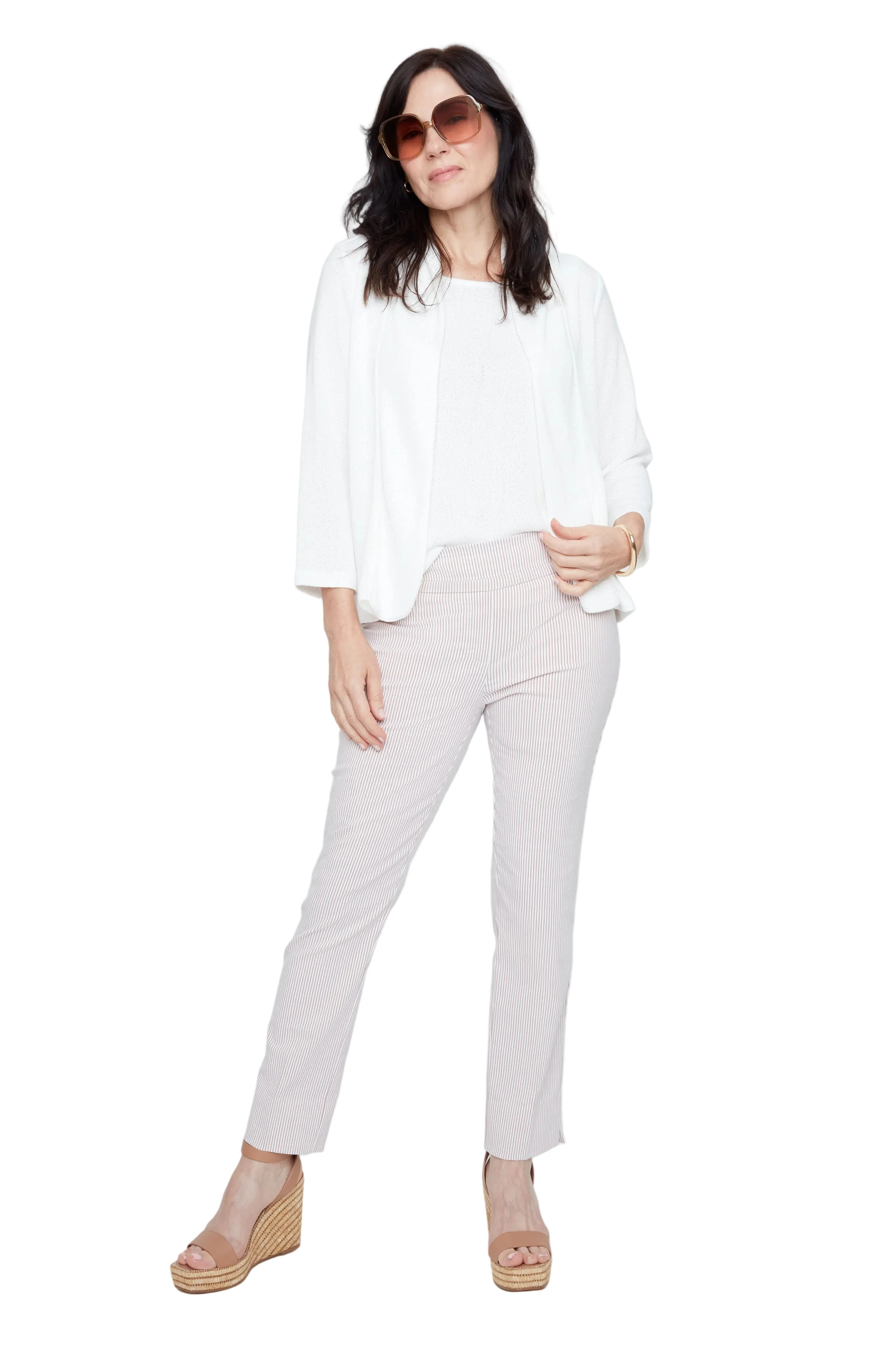 Renuar Sweater  Knit Open Front Cardigan ( 2 Colors )(R7809) - Image 3