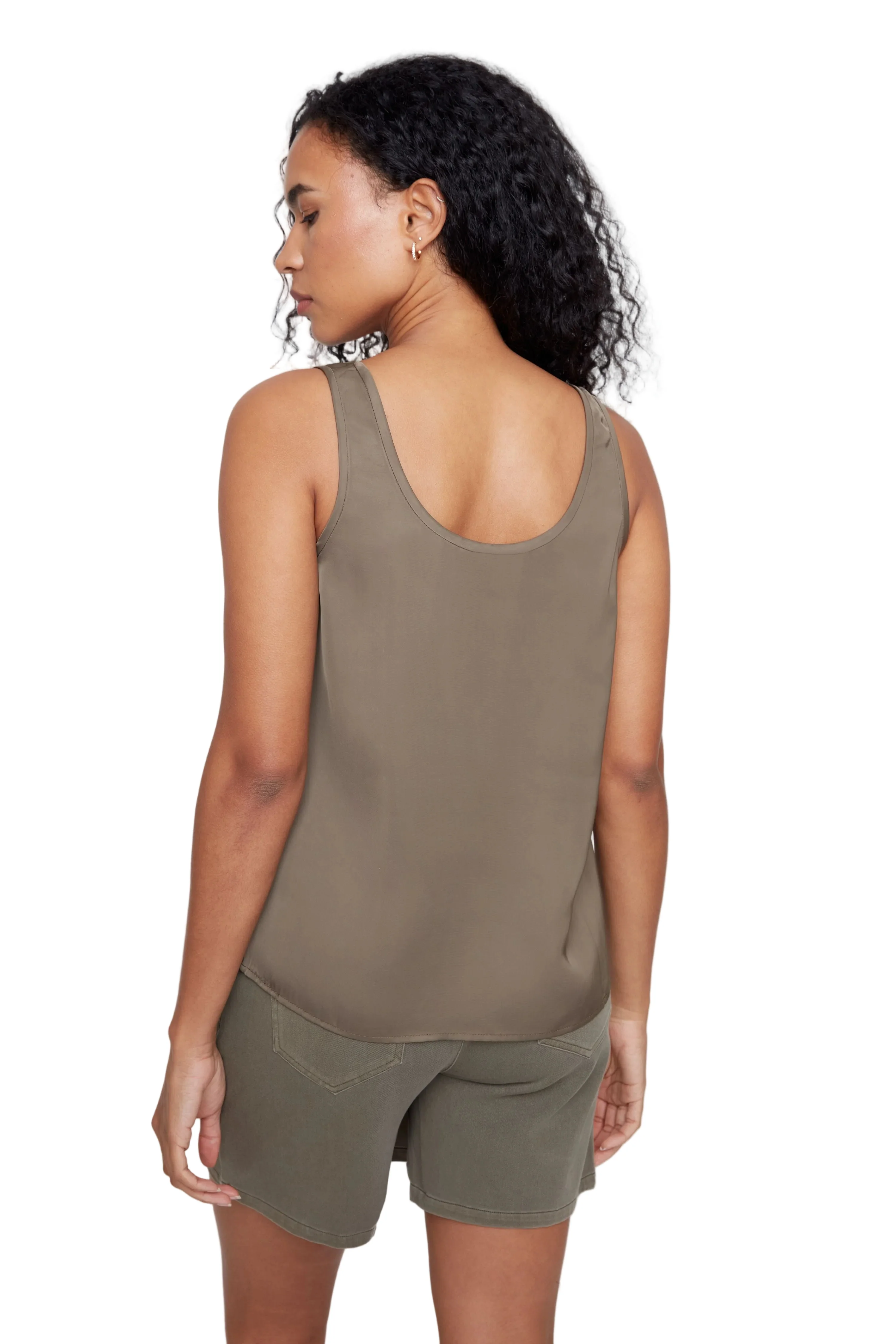 Renuar Woven Double Scoop Airflow Tank (3 Colors)( R5220) - Image 2