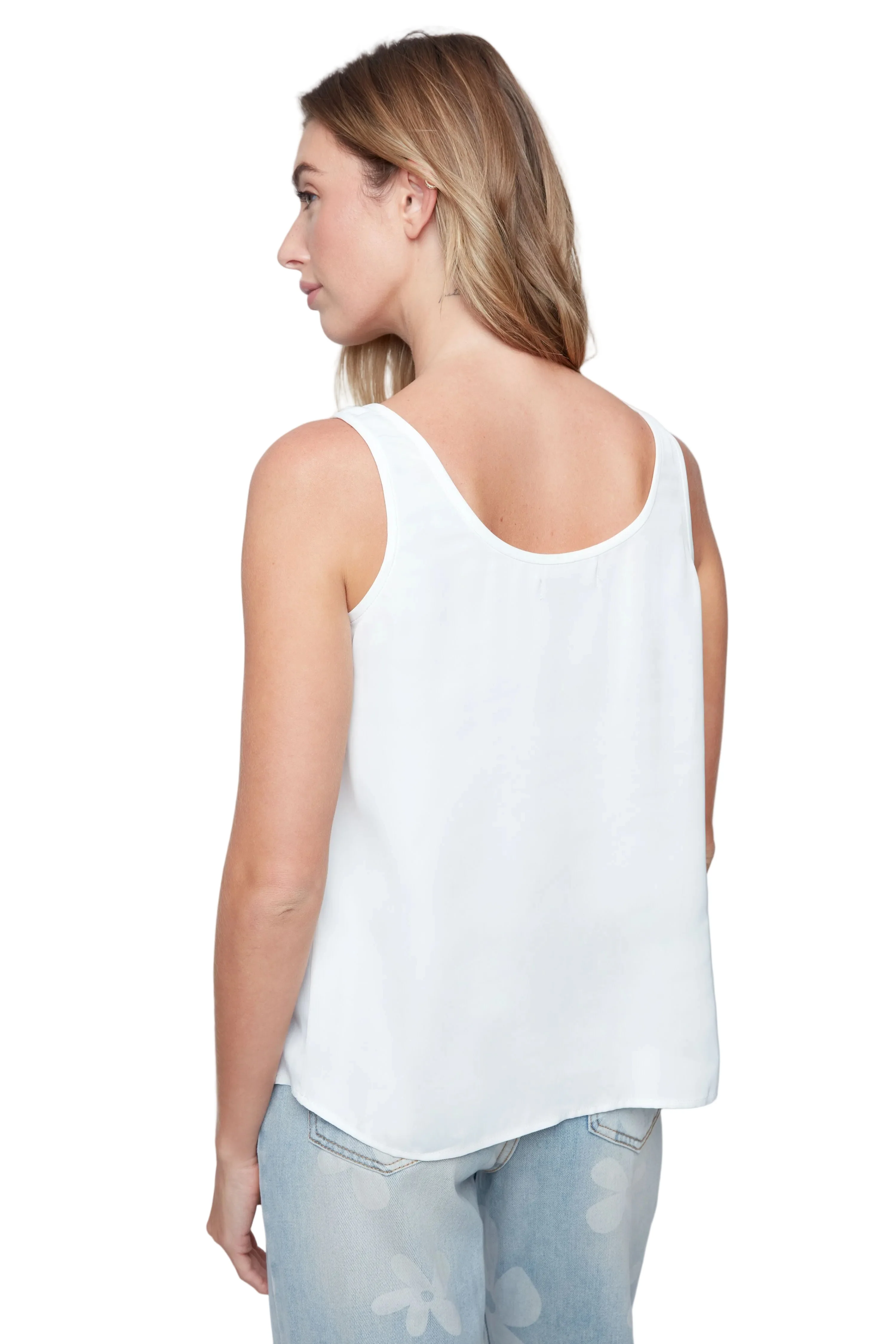 Renuar Woven Double Scoop Airflow Tank (3 Colors)( R5220) - Image 4