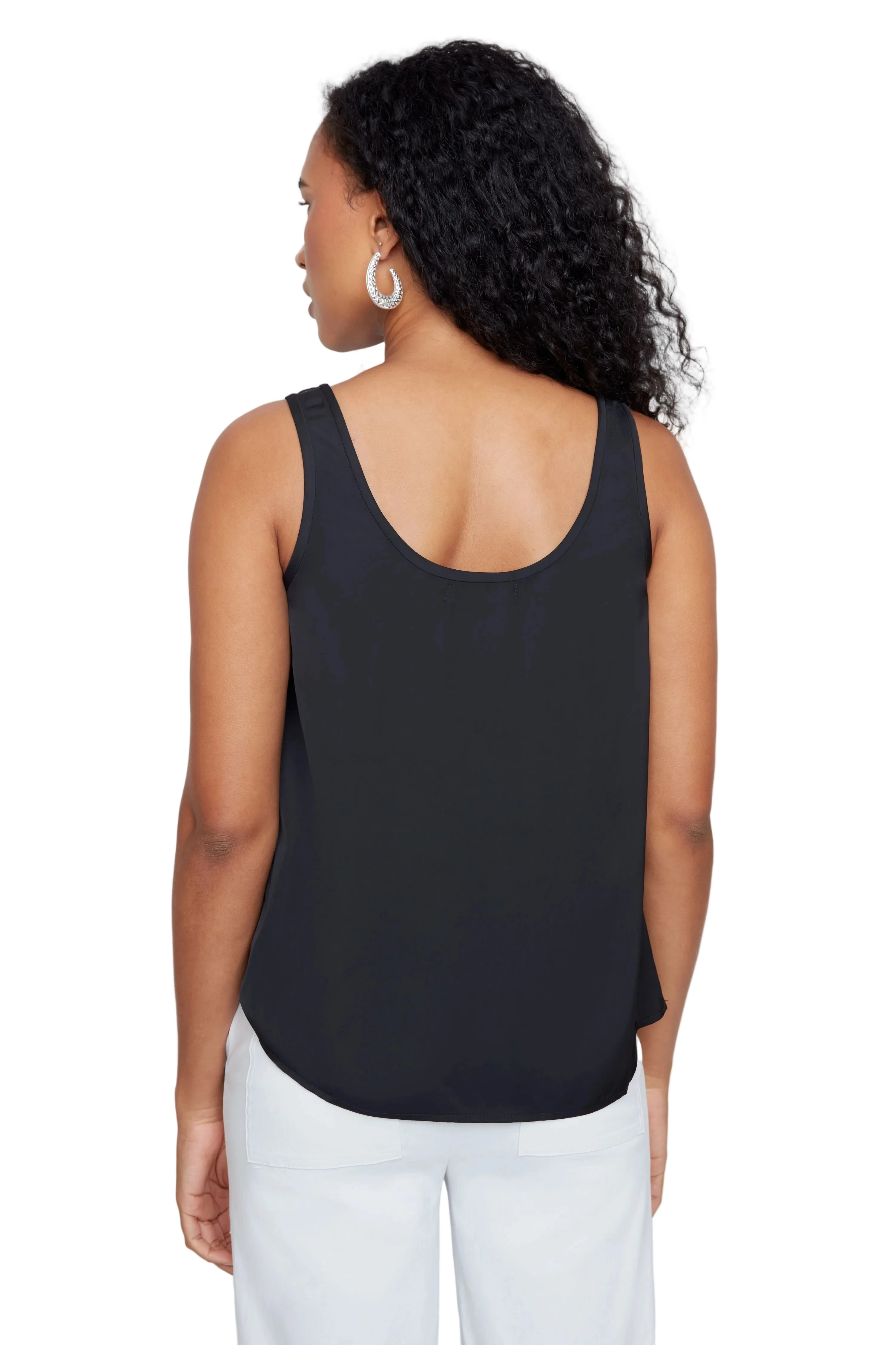 Renuar Woven Double Scoop Airflow Tank (3 Colors)( R5220) - Image 6