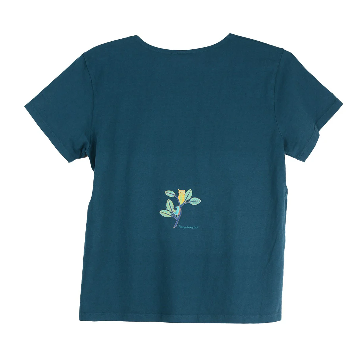 Sabaku Abstract Horses Boutique Short Sleeve Tee (BLKFOR) - Image 2