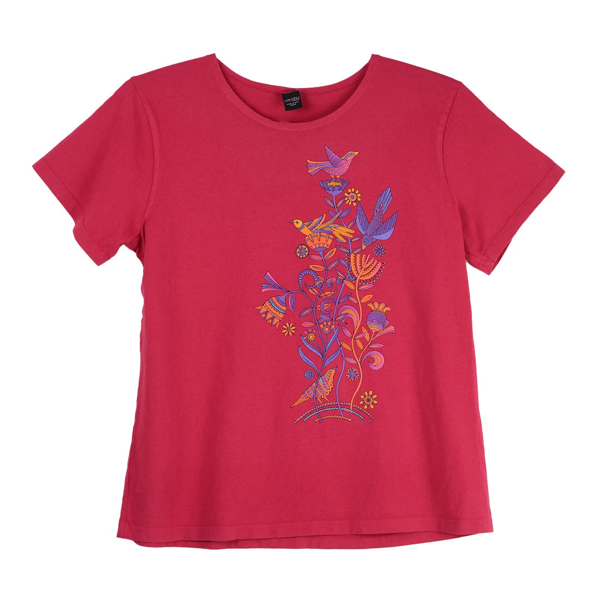 Sabaku Afternoon Tea Boutique Short Sleeve Tee (MAGENT)