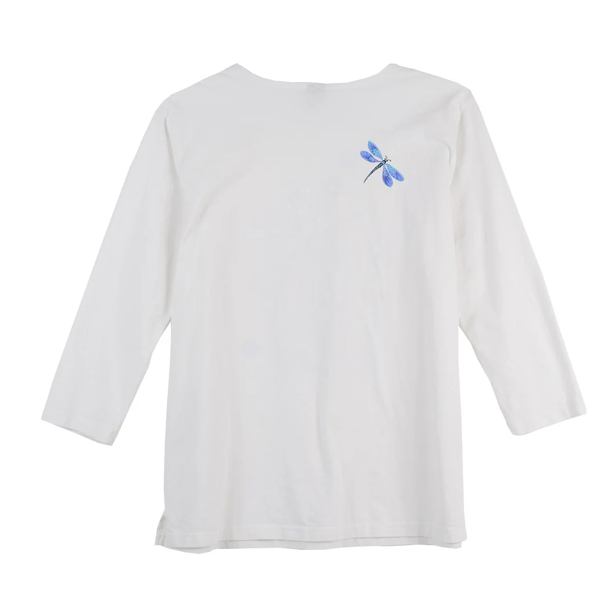 Sabaku Alone In The Garden 3/4 Sleeve Tee (WHT) - Image 2