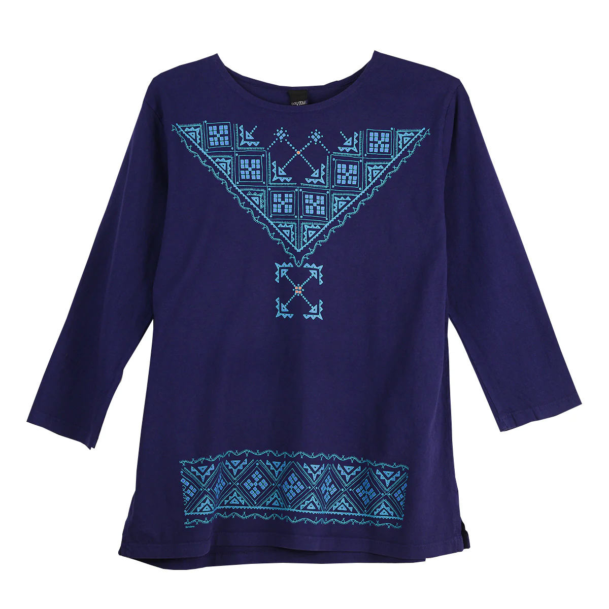 Sabaku Bandana 3/4 Sleeve Tee (MIDSKY)