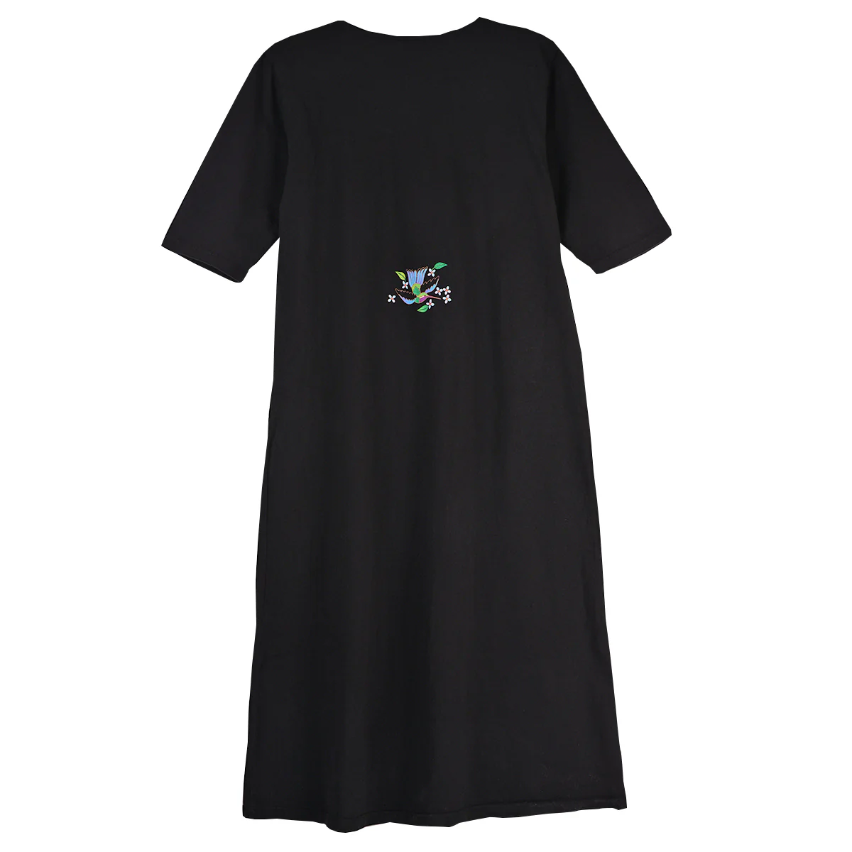 Sabaku Hummingbird Huipil Midnight Dress - Image 2