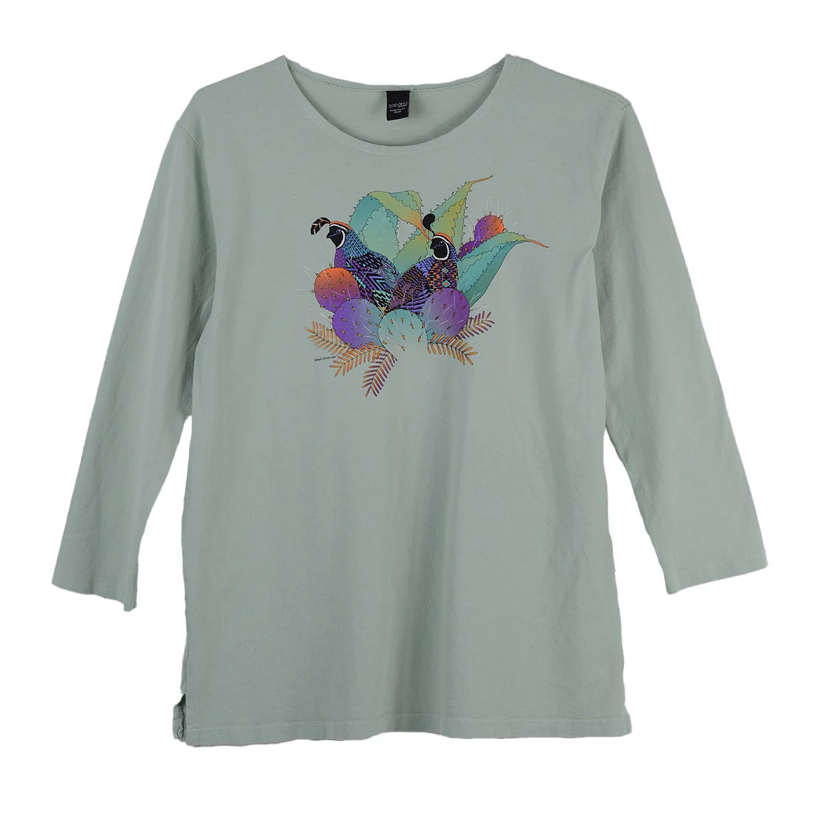 Sabaku Desert Dress Up 3/4 Tee (433SSG3/4S) (SFTSAGE)