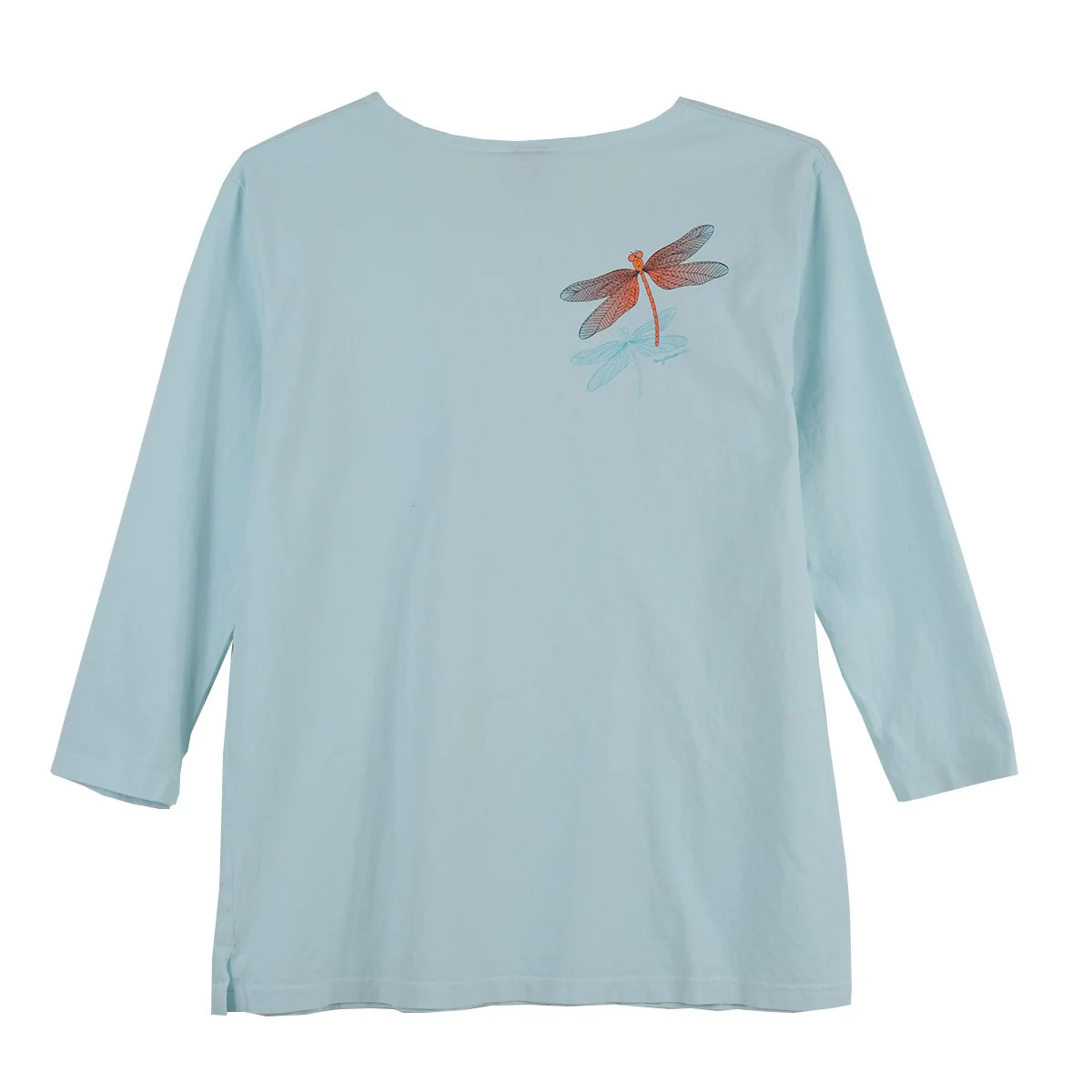 Sabaku Dragons Fly 3/4 Sleeve Tee (WATER) - Image 2