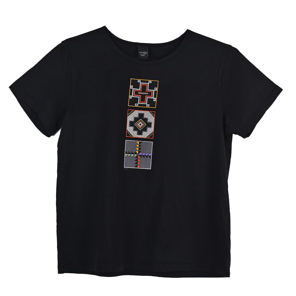 Sabaku Motif Short Sleeve Boutique Tee (MIDNGT)