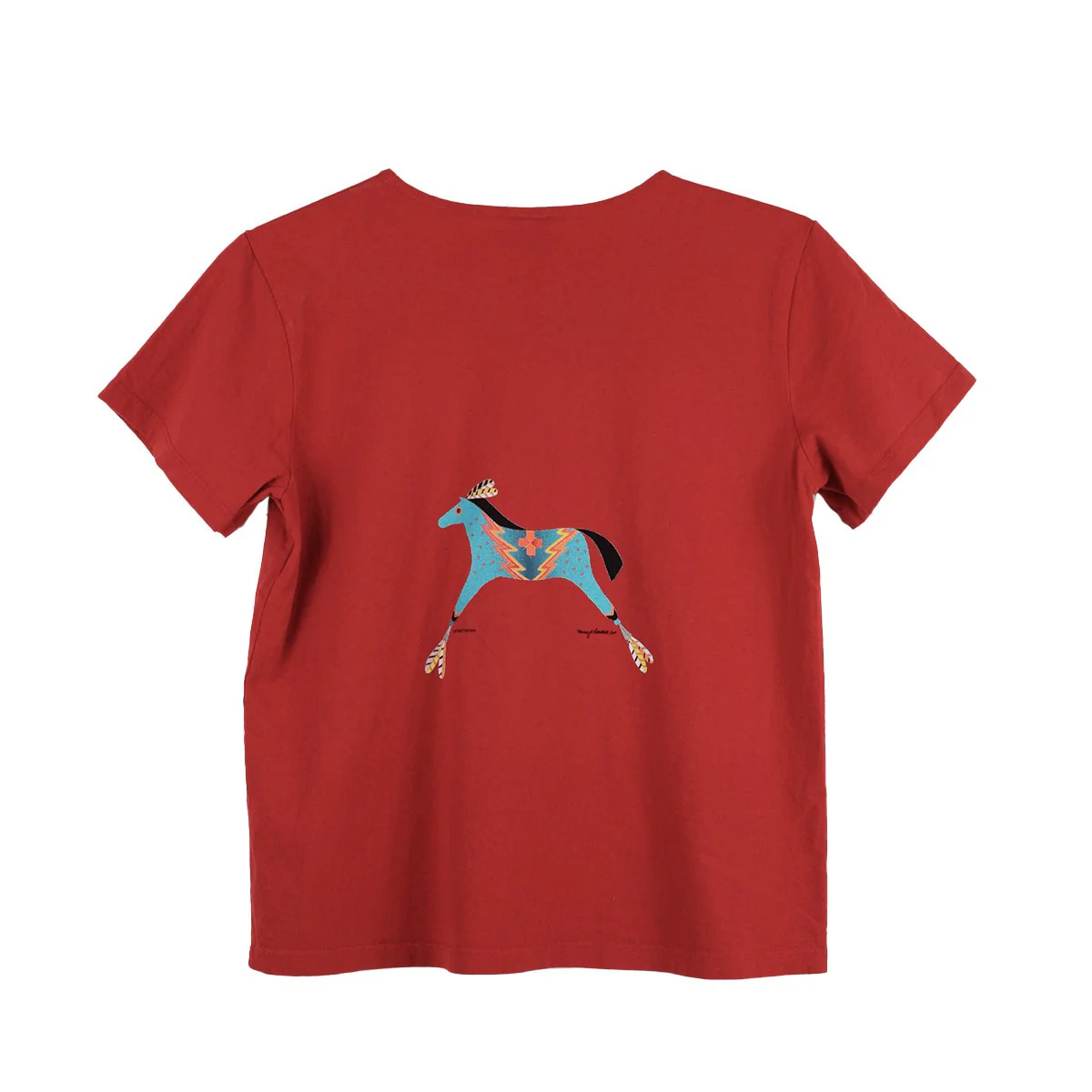 Sabaku Spirited Horses Short Sleeve Boutique Tee (COCH) - Image 2