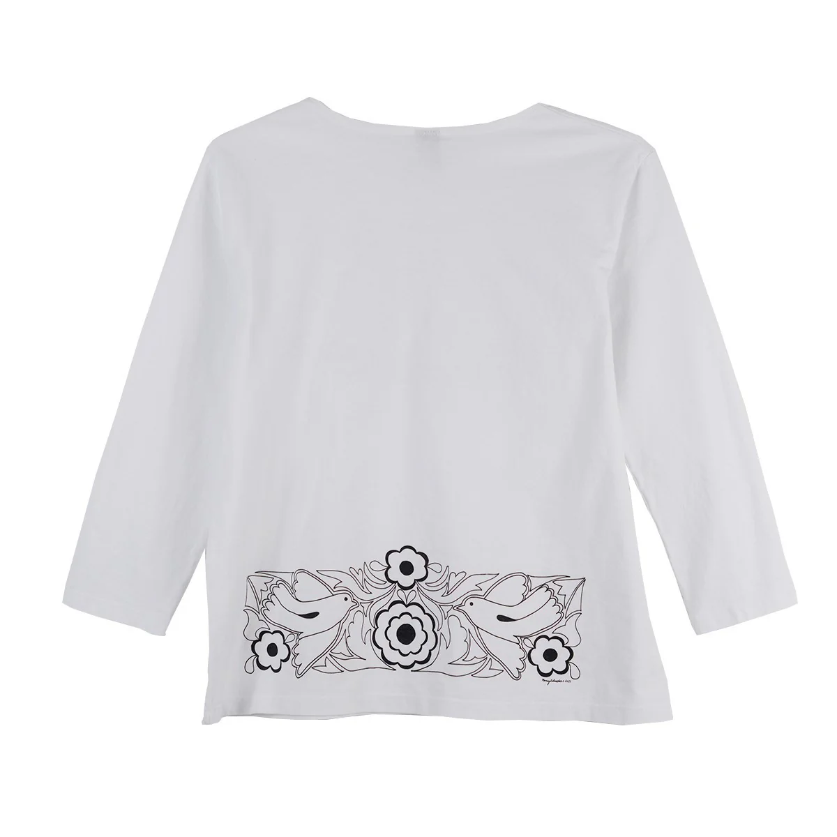 Sabaku White Bird Black Bird Best Tee (WHT) - Image 2