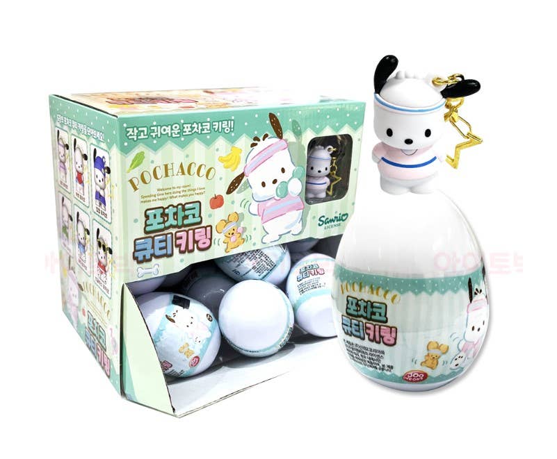 Sanrio Cute Pochacco Figure Key Ring Random Capsule - Image 3