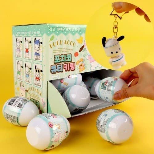 Sanrio Cute Pochacco Figure Key Ring Random Capsule - Image 4