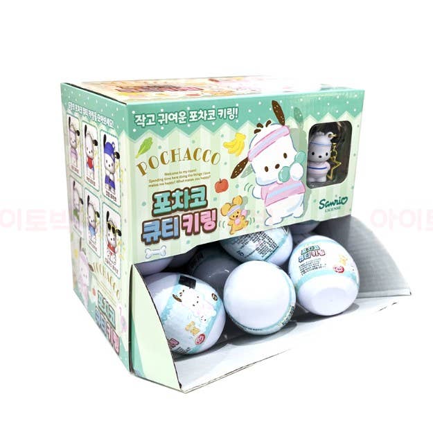 Sanrio Cute Pochacco Figure Key Ring Random Capsule - Image 8