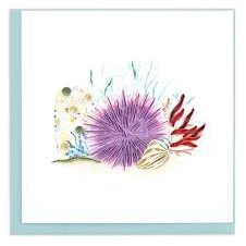Quilling Card Sea Urchin (BL1226) - Image 2