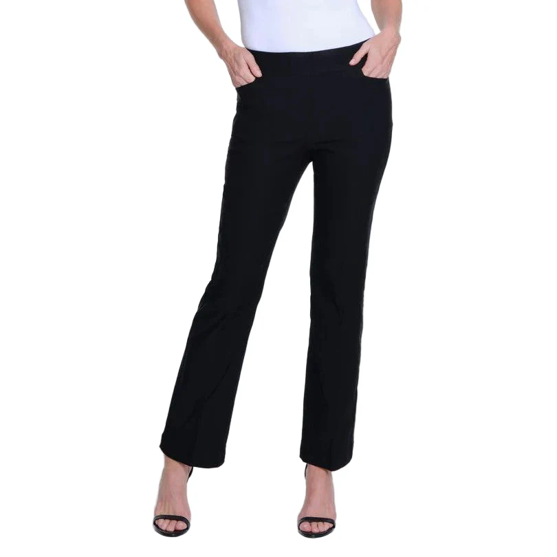 Slimsation Flare Leg Front Pocket Pull-On Pant (BLK) (M44703PM) - Image 2