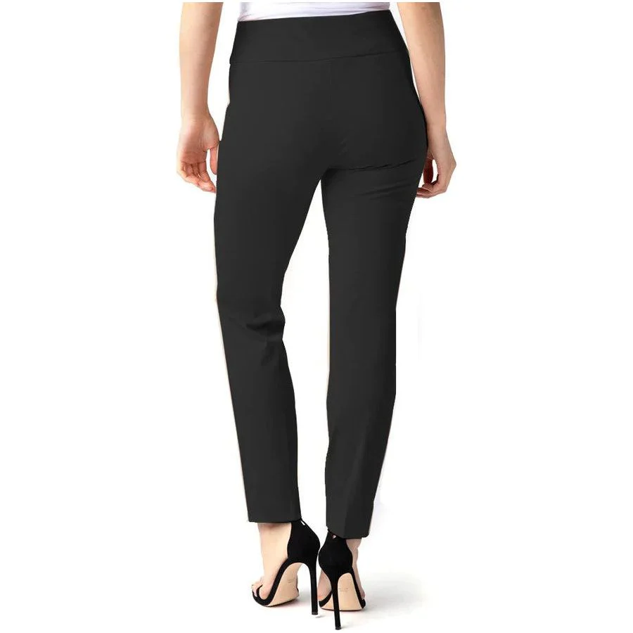 Slimsation Wide Band Pull-On Easy Fit Ankle Pant (M48716PM) (Multiple Colors) - Image 2