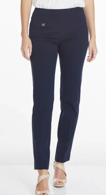 Slimsation Wide Band Pull-On Easy Fit Ankle Pant (M48716PM) (Multiple Colors) - Image 6