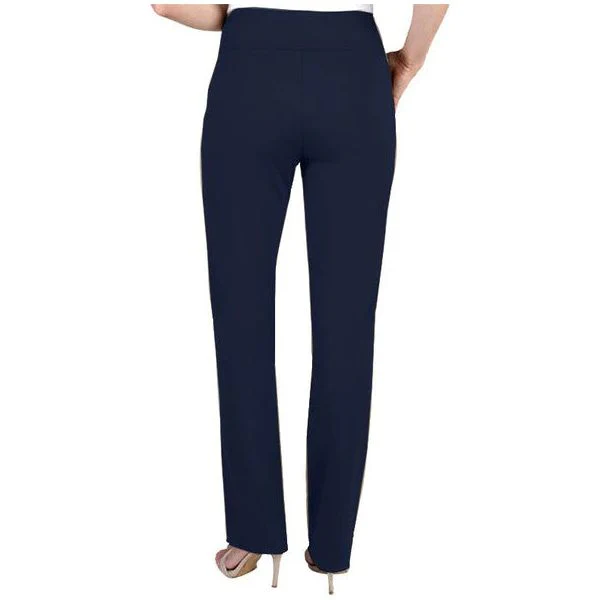 Slimsation Pull-On Wide Band Easy-Y Fit Relaxed Pant (2 Colors) - Image 2