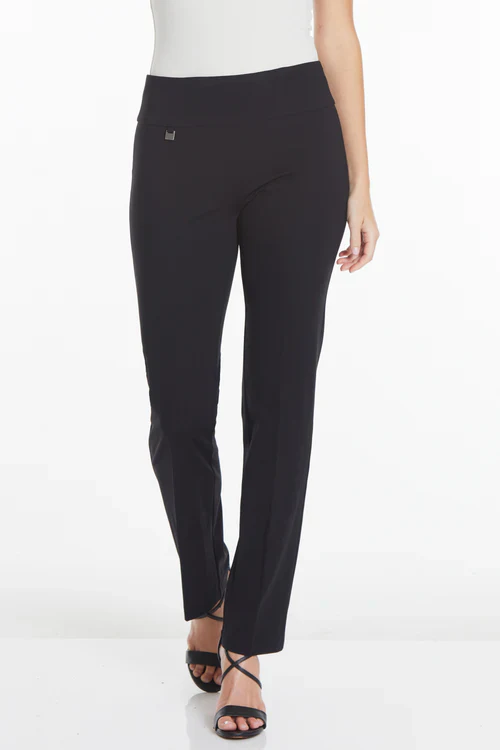 Slimsation Pull-On Wide Band Easy-Y Fit Relaxed Pant (2 Colors) - Image 3