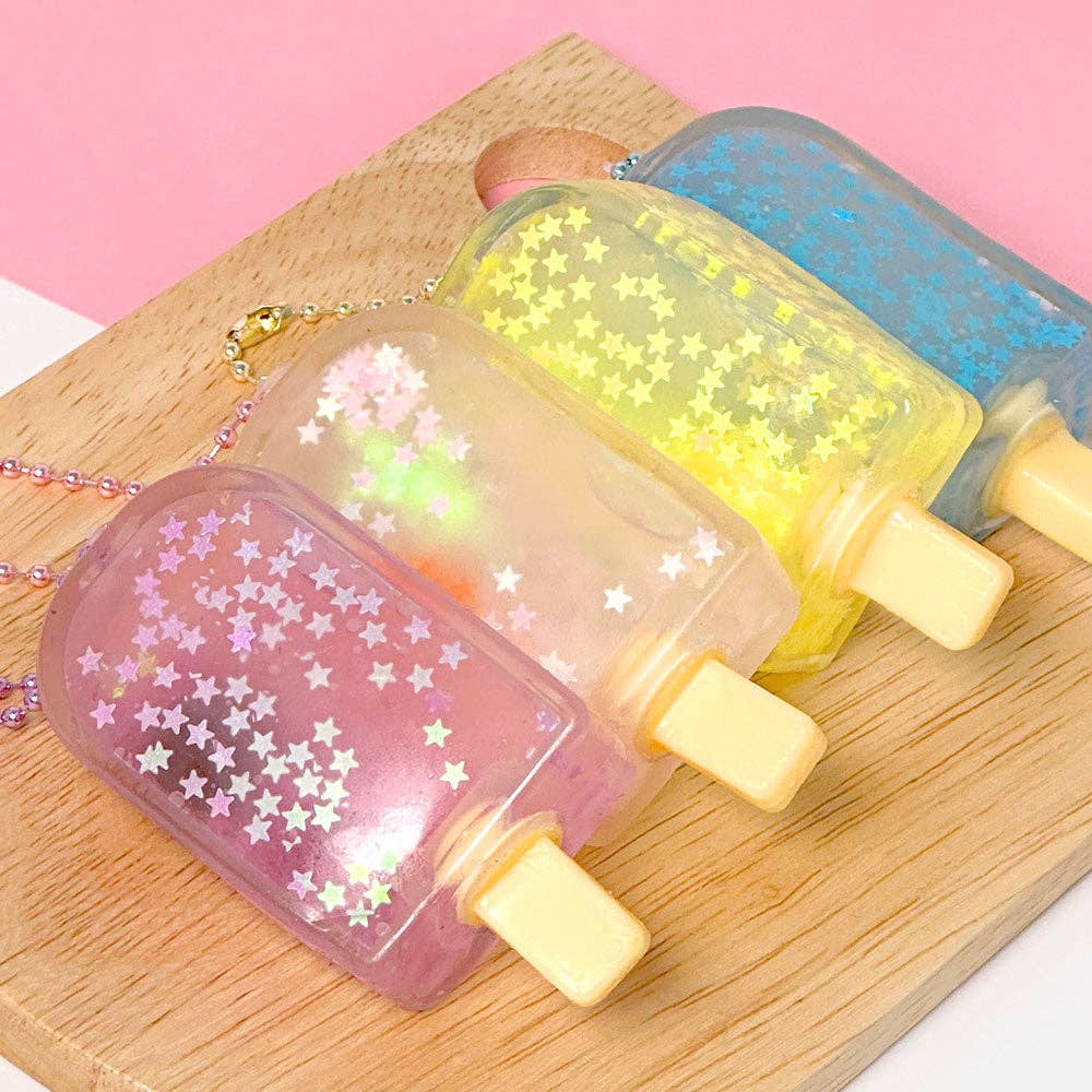 Sparkling Ice Cream Squishy Keychain - Image 4
