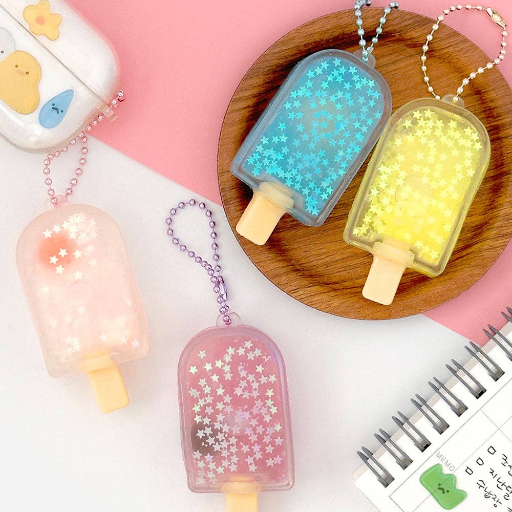 Sparkling Ice Cream Squishy Keychain - Image 5