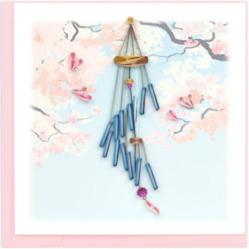 Quilling Card Spiral Wind Chime Quilling Card - Image 2