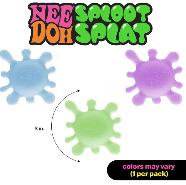 Sploot Splat NeeDoh (Color Chosen At Random) - Image 2