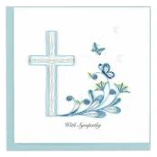 Quilling Card Sympathy Cross (SO726) - Image 2