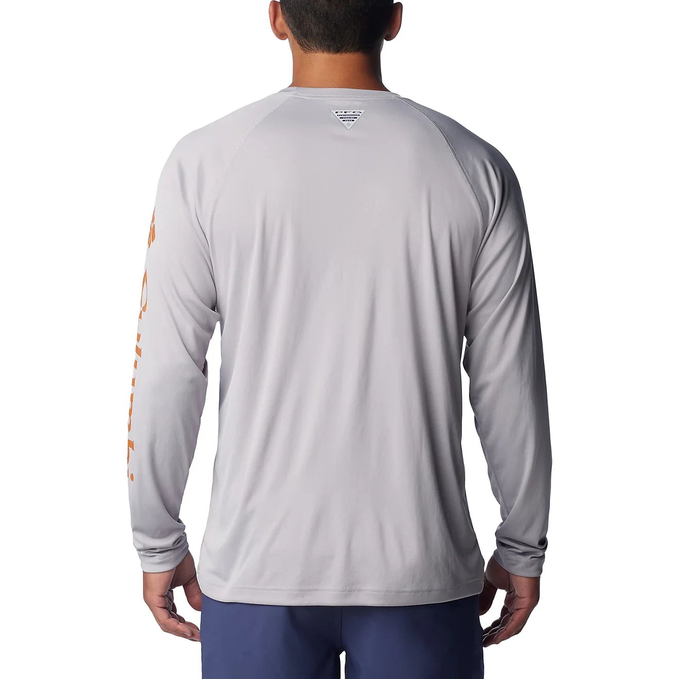 Texas Long Columbia Terminal Tackle Long Sleeve Grey Shirt - Image 2