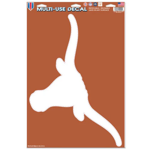Texas Longhorn 11 x 17 Multi Use Logo Decal (08593323) - Image 2