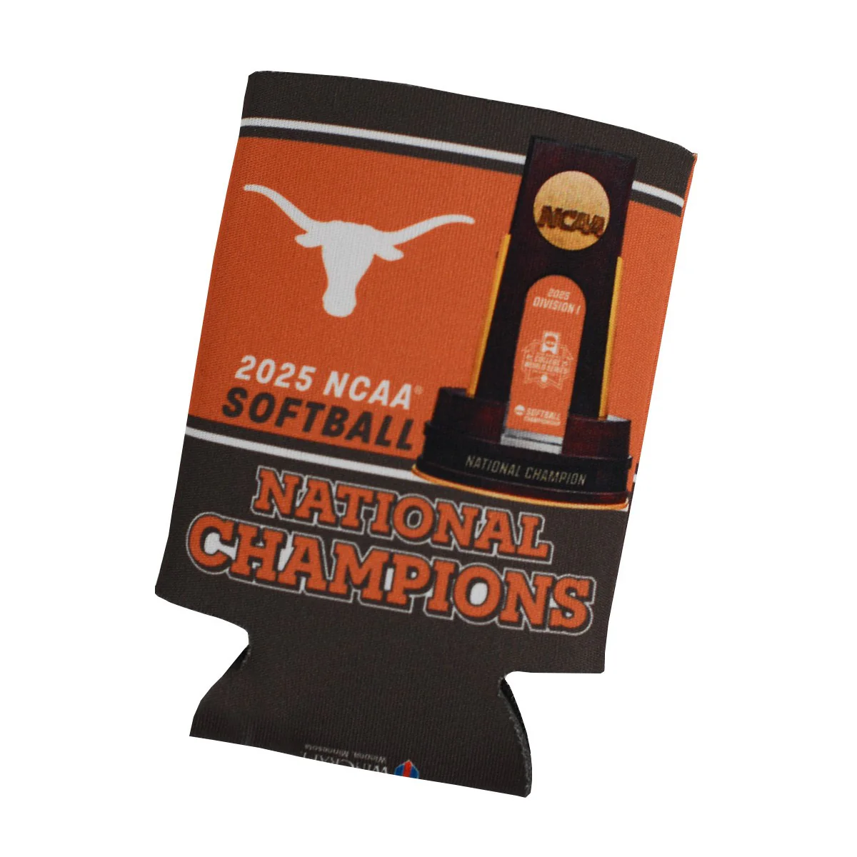 Texas Longhorn 2025 Softball National Champions Can Cooler - Image 2