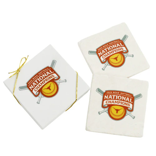 Texas Longhorn 2025 Softball National Champions Coasters (Set of 2) - Image 5