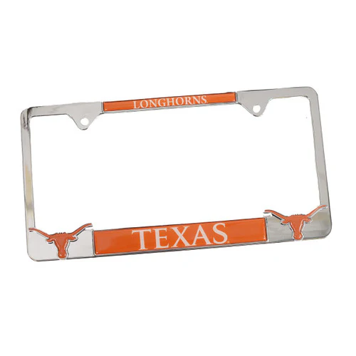 Texas Longhorn 3D Double Longhorn License Plate Cover (3DLOGO) - Image 2