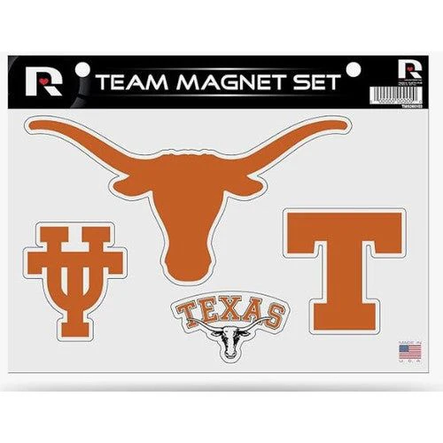 Texas Longhorn 4 Piece Magnet Set (TMS260103) - Image 2