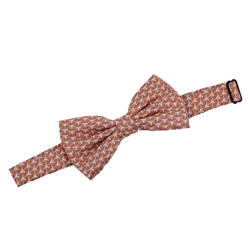 Texas Longhorn All Over Tiny Logo Bow Tie (PB30C-50) BO/WHT - Image 2