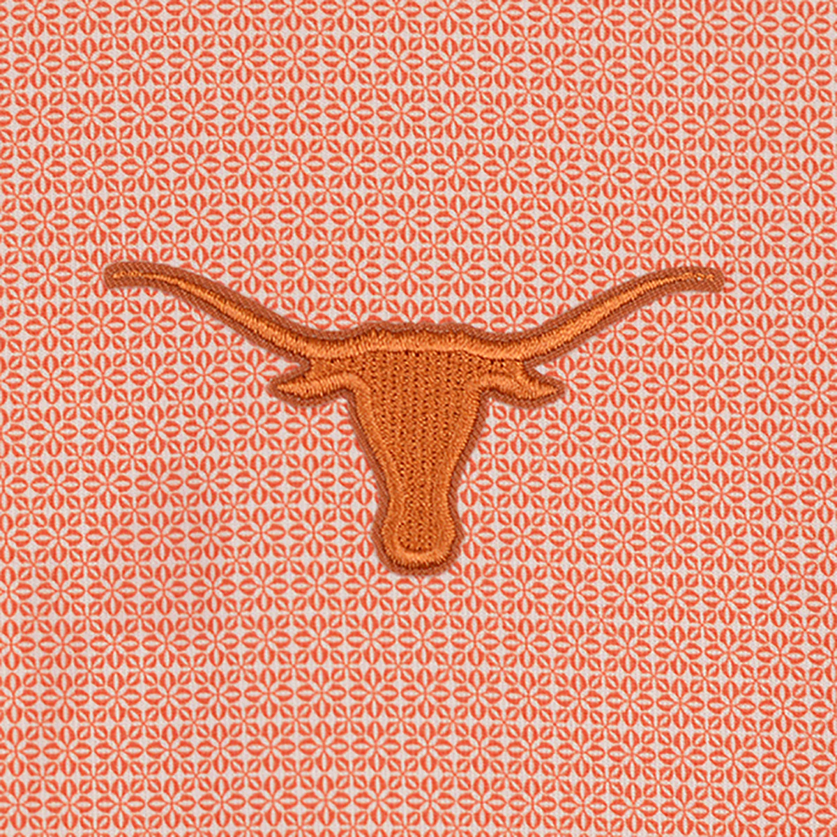 Texas Longhorn Antigua Breeze Men's Embroidered Polo (105748) ( Burnt Orange) - Image 2