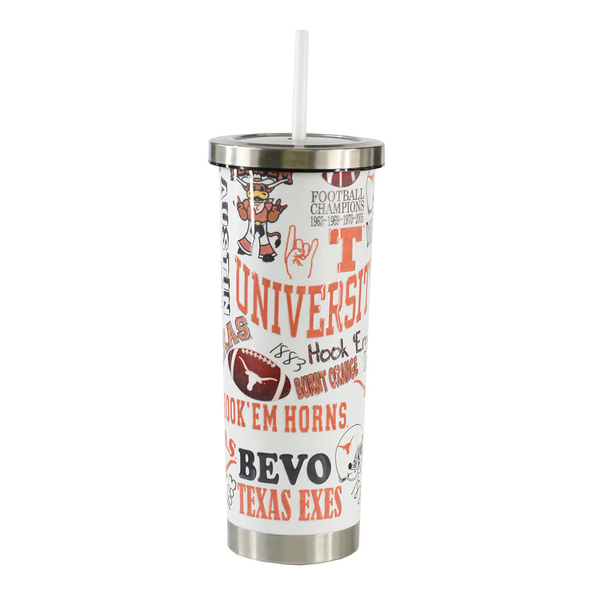 Texas Longhorn Campus Wrap-Around Insulated 24 oz Tumbler (VM310-CP6755) - Image 2