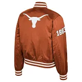 Texas Longhorn Colosseum Ladies Satin Baguettes Bomber Jacket - Image 2