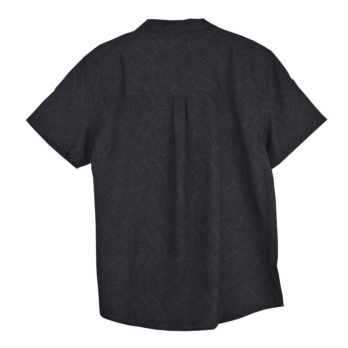 Texas Longhorn Colosseum Men's Duncan Camp Shirt (COWS12034)(Black) - Image 3