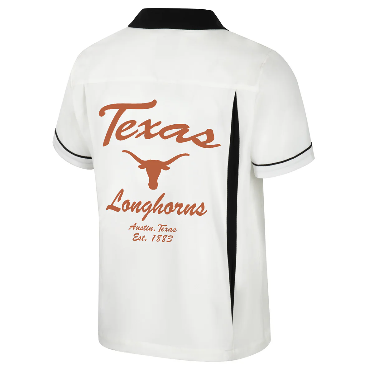 Texas Longhorn Colosseum Men's Shields Bowling Shirt (COWS12037OW) - Image 2