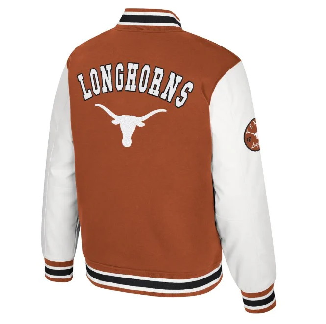Texas Longhorn Colosseum Men's Grand Tour Letterman Jacket (COUJ11980) - Image 2