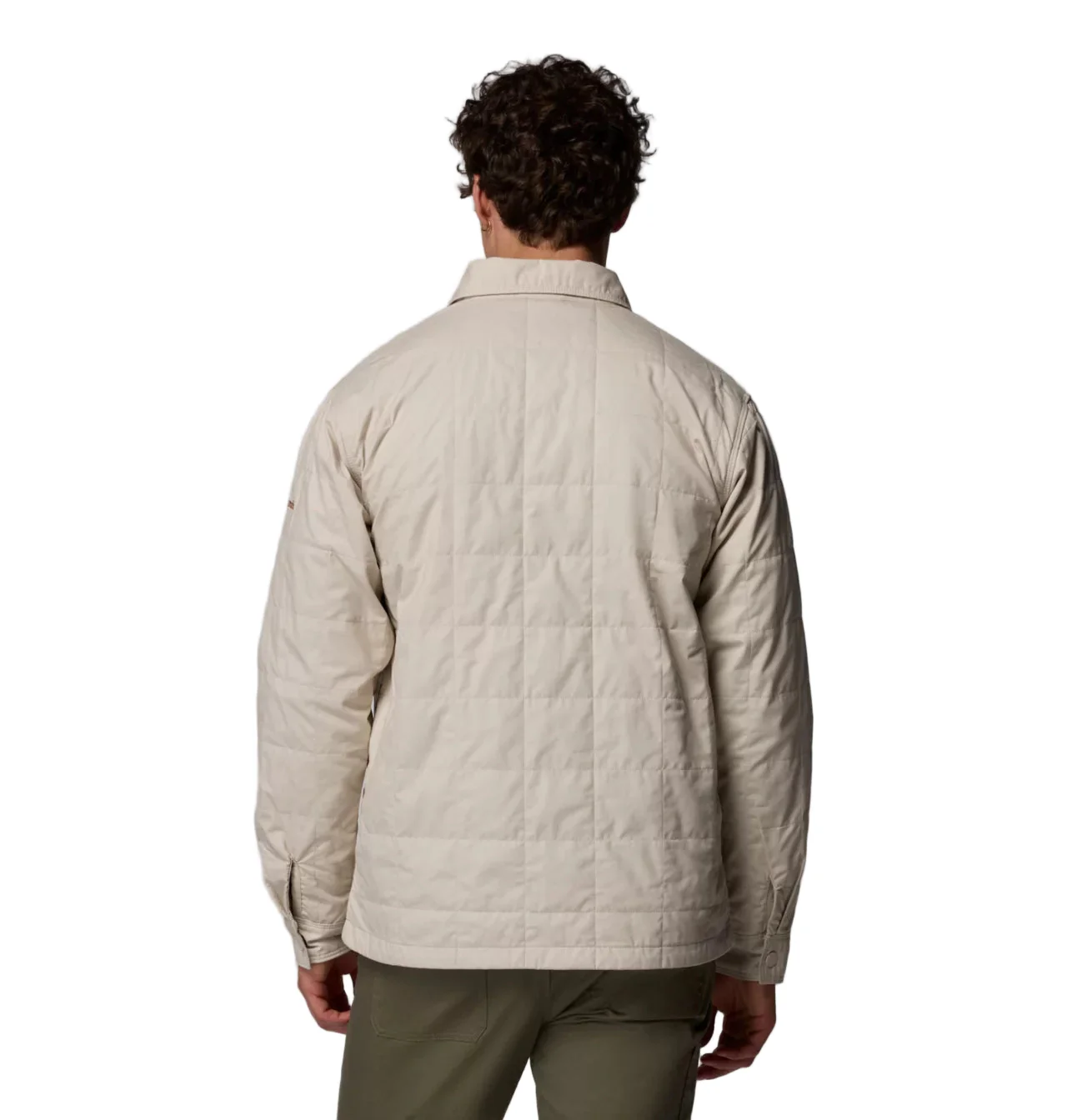 Texas Longhorn Columbia Men's Campus Roam Quilted Shirt Jacket (DRK STON) - Image 3