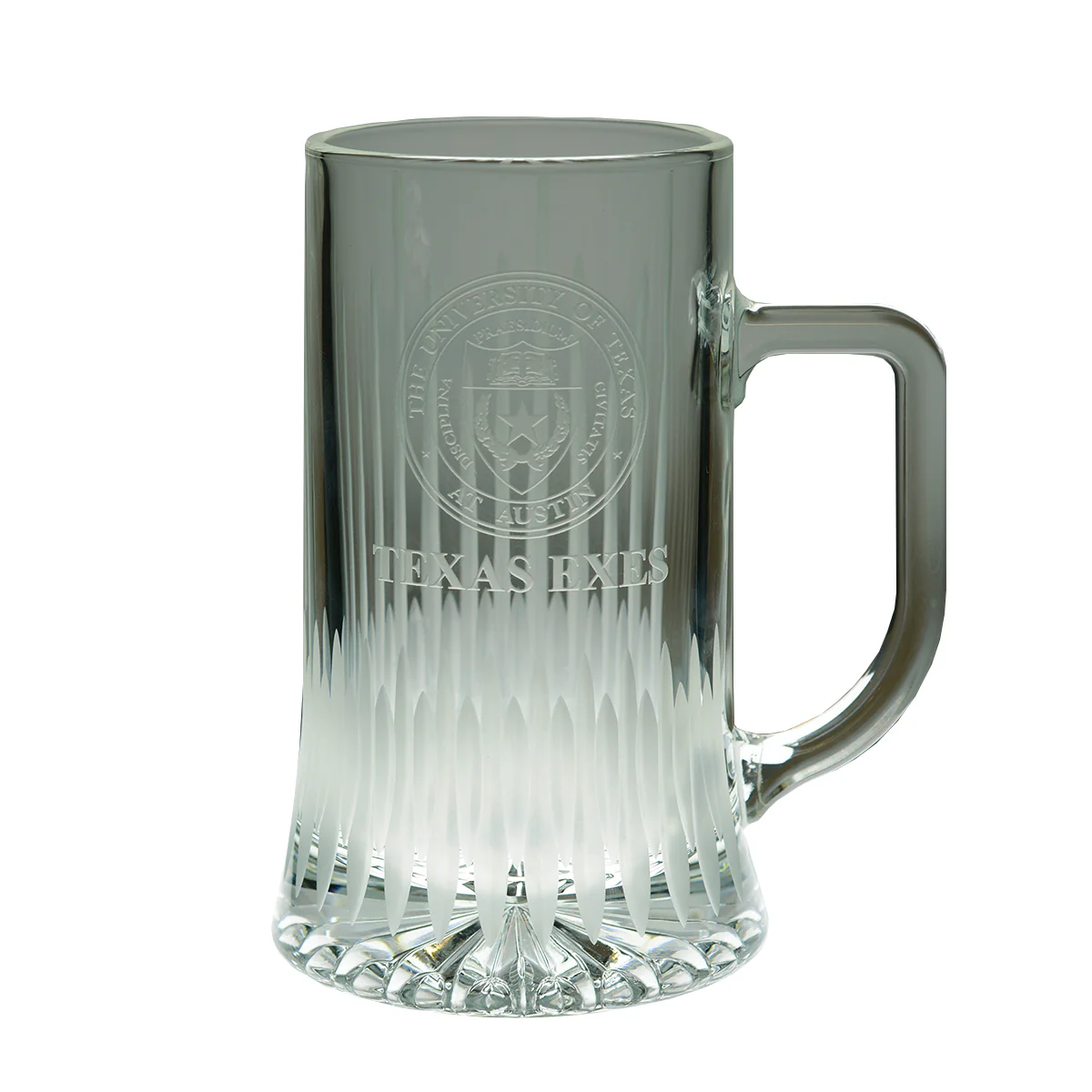 Texas Longhorn Etched Heavy Weight Glass Steins (3 Styles) 9099 - Image 3