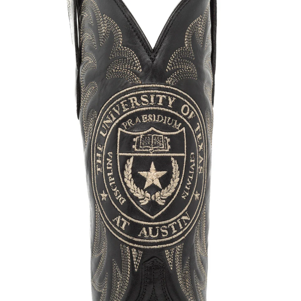 Texas Longhorn Gameday Men's Limited Edition Seal Western Boot (BLK) - Image 2