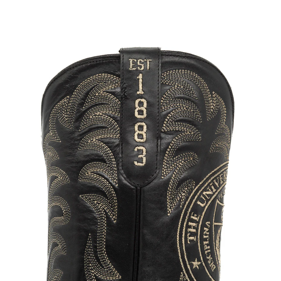 Texas Longhorn Gameday Women's Limited Edition Seal Western Boot (BLK) - Image 3