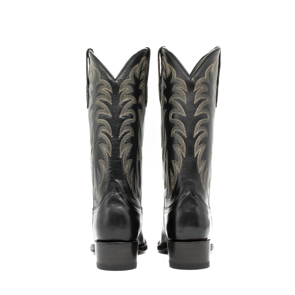 Texas Longhorn Gameday Women's Limited Edition Seal Western Boot (BLK) - Image 5