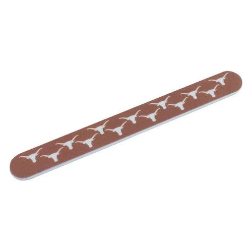 Texas Longhorn Logo Burnt Orange Nail File - Image 2