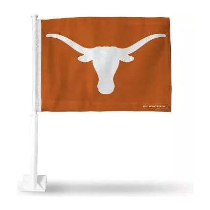Texas Longhorn Logo Single Car Flag (0131116170) BO - Image 2